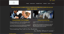 Desktop Screenshot of lakesideinvestigations.org